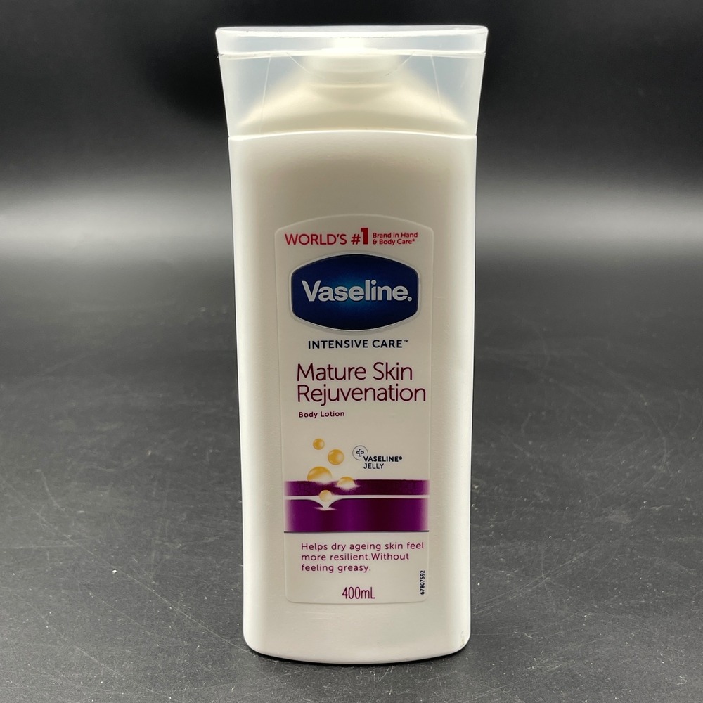 Vaseline Intensive Care Mature Skin Rejuvenation Body Lotion 400mL 13.5oz New